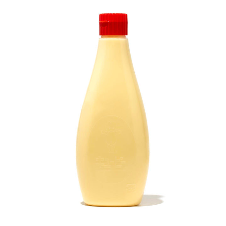 A MULTI plastic bottle with a red cap, likely containing a Japanese cuisine condiment, against a white background.