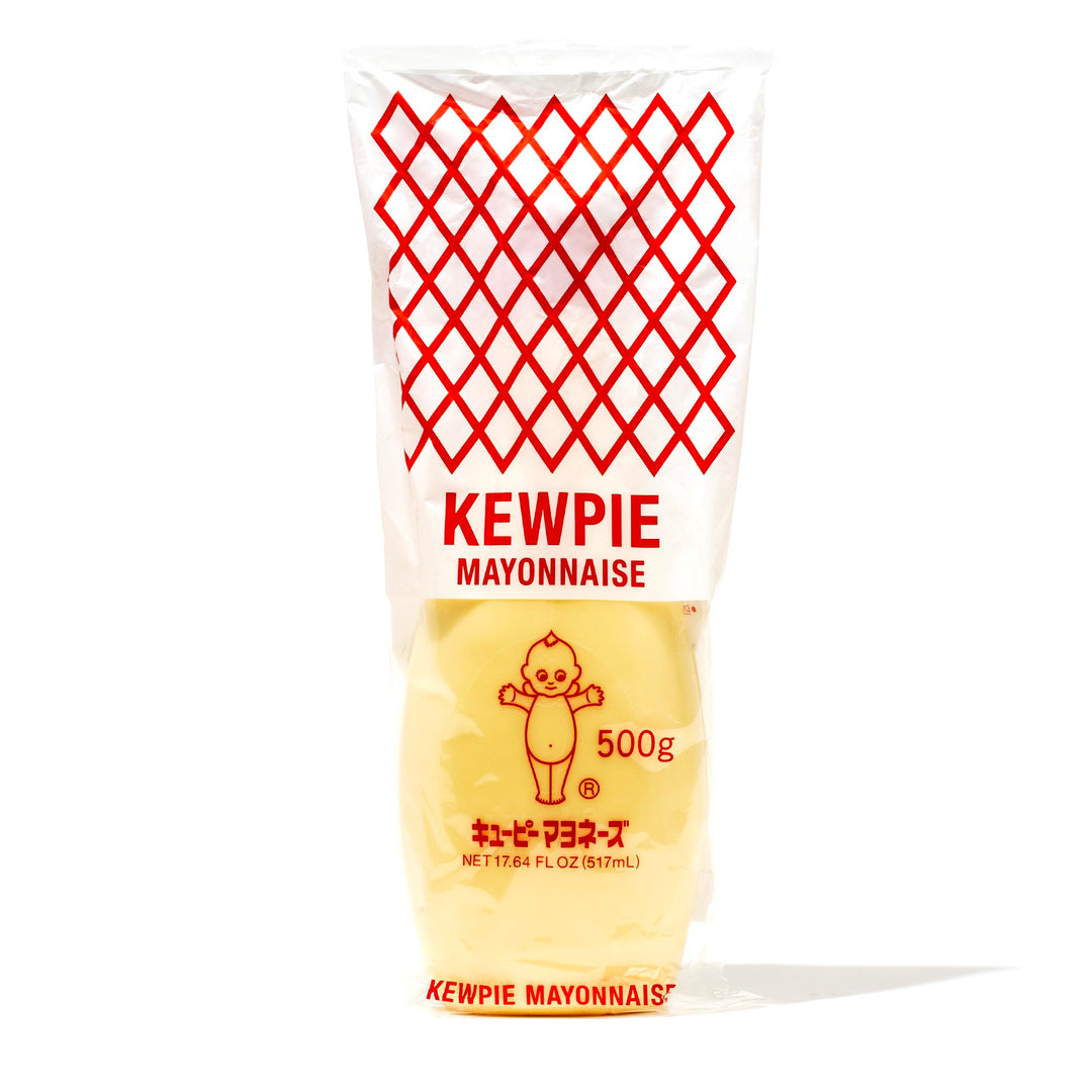 A package of MULTI kewpie mayonnaise, a staple condiment in Japanese cuisine, weighing 500 grams.