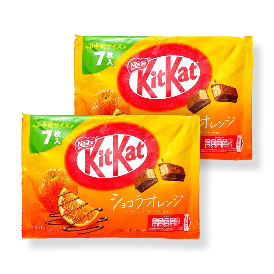 Japanese Kit Kat: Chocolate & Ehime Iyokan Orange (2-Pack)