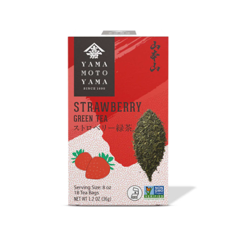 Yamamotoyama Premium Green Tea: Strawberry (18 bags)