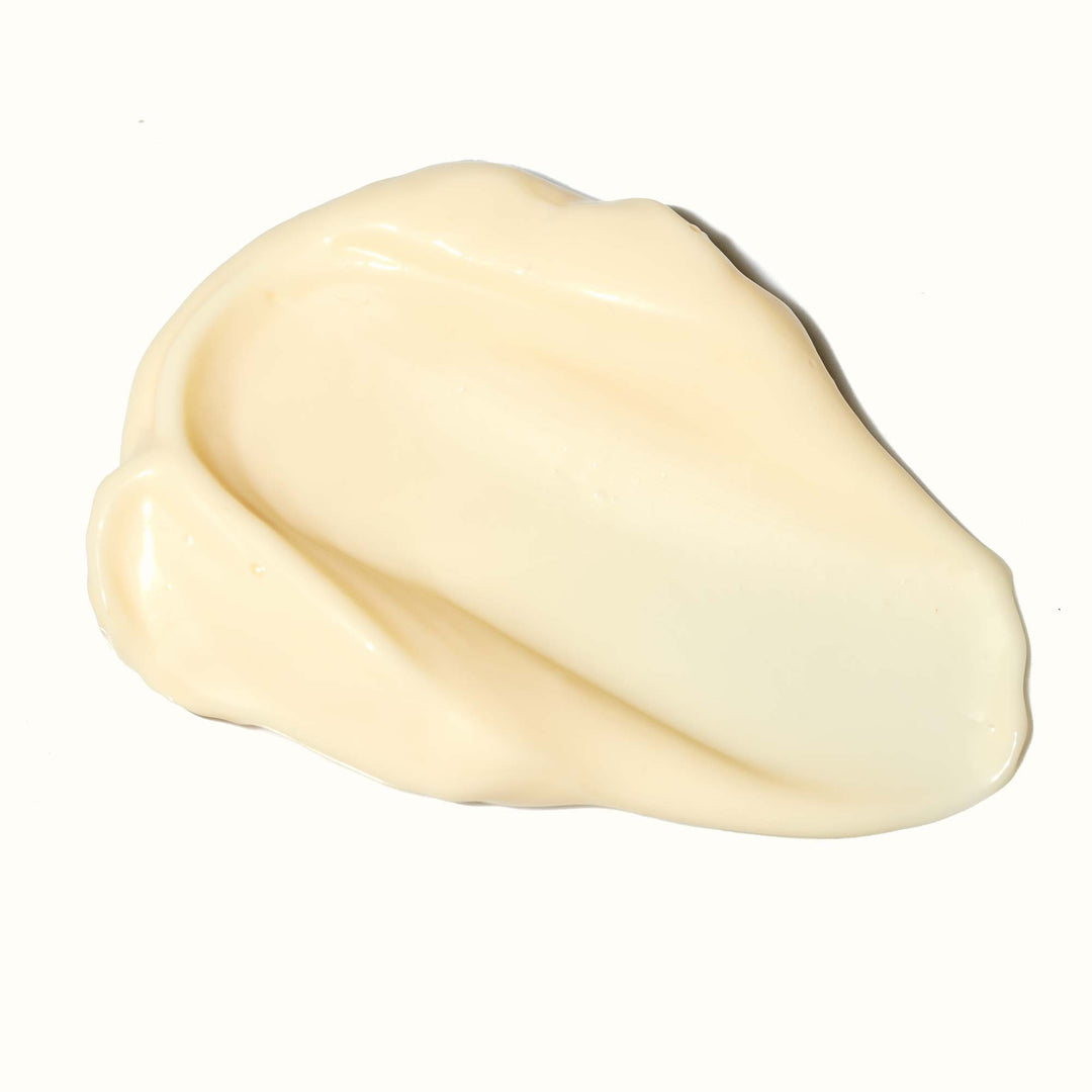 A dollop of MULTI's Japanese Condiments Pack, a creamy white condiment isolated on a white background, essential in Japanese cuisine.