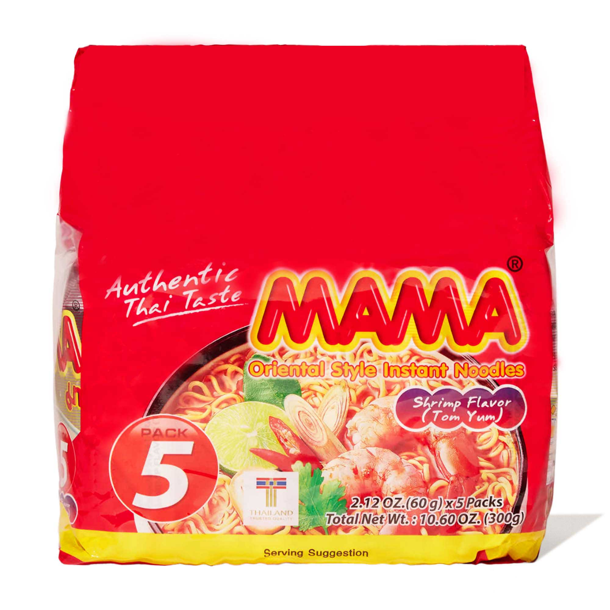 Mama - Instant Noodles Shrimp (Tom Yum) - 30 bags