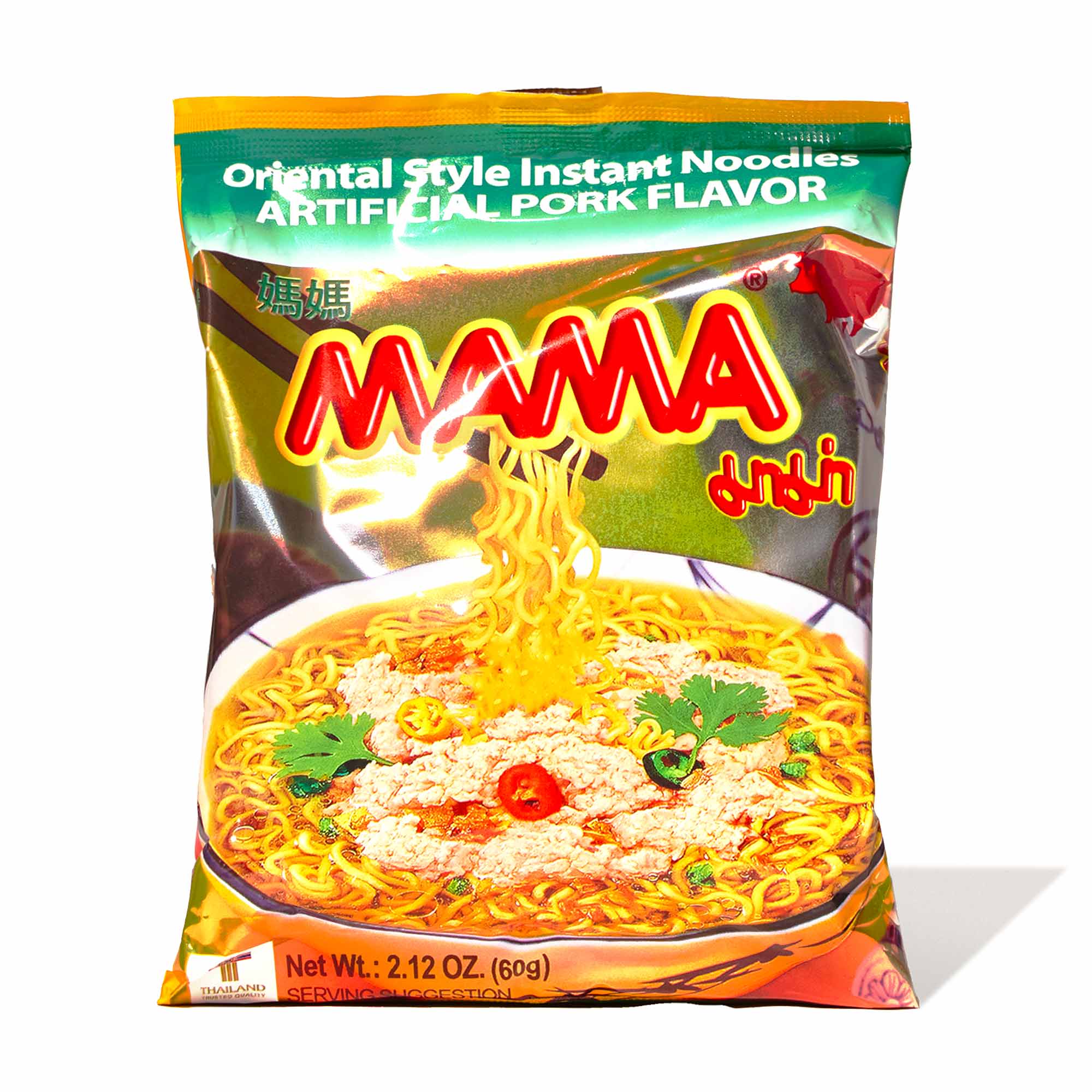 MAMA Ramen Style Instant Oriental Noodles Variety 30 Pack, Chicken, Pork,  Creamy Shrimp