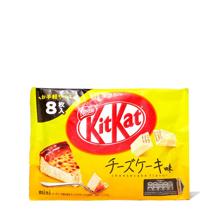 A bag of Japanese Kit Kat: Cheesecake by Nestle Japan.