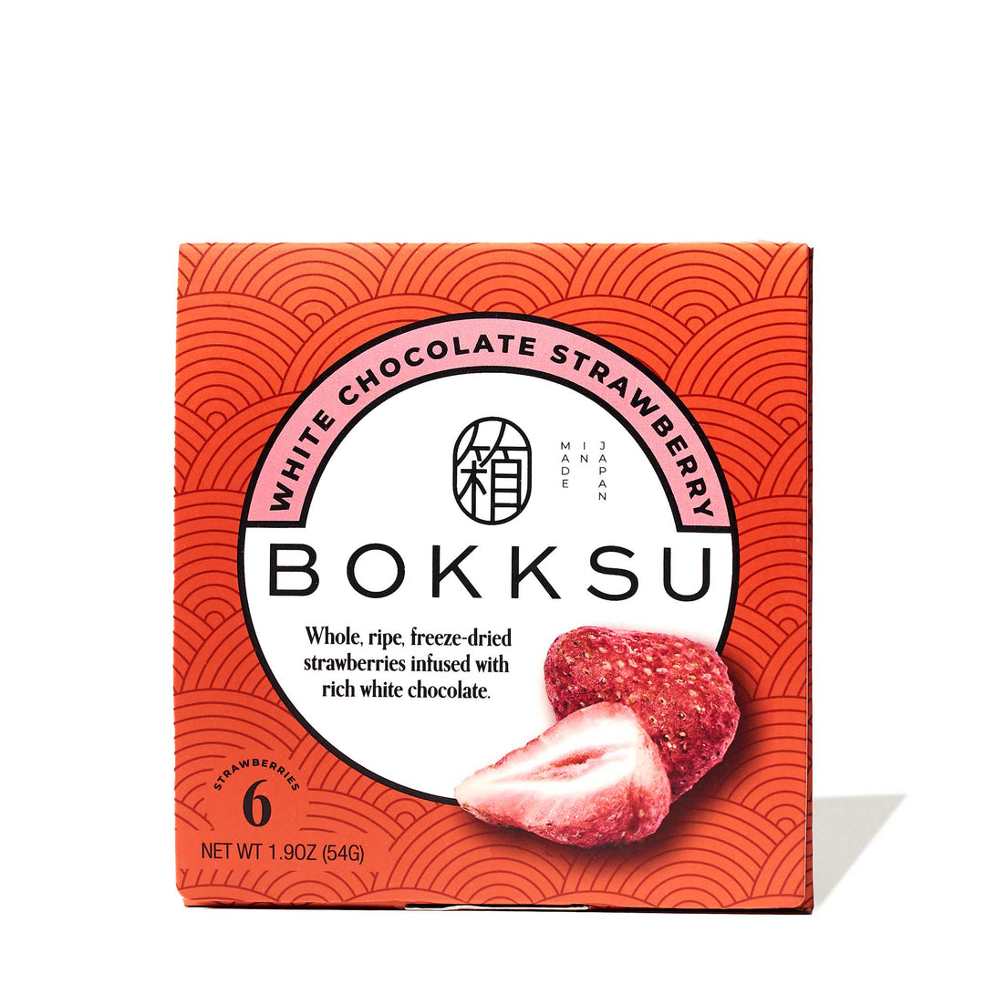 Indulge in the exquisite flavors of Bokksu White Strawberry 6-Piece Box, a delightful assortment of authentic Japanese snacks.