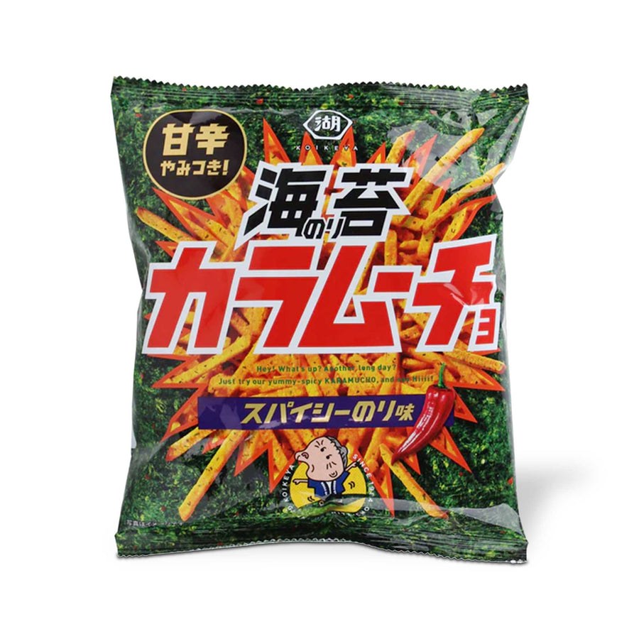 Koikeya Karamucho Potato Sticks: Sweet & Spicy Seaweed