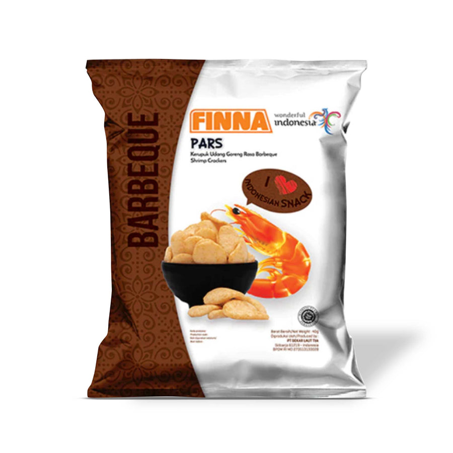 Finna Pars Shrimp Crackers: BBQ