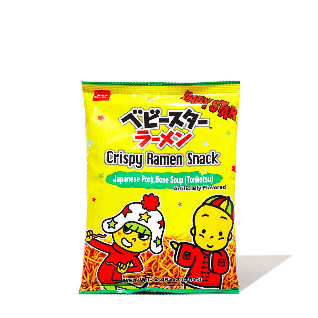 Oyatsu Baby Star Crispy Ramen Snack: Tonkotsu