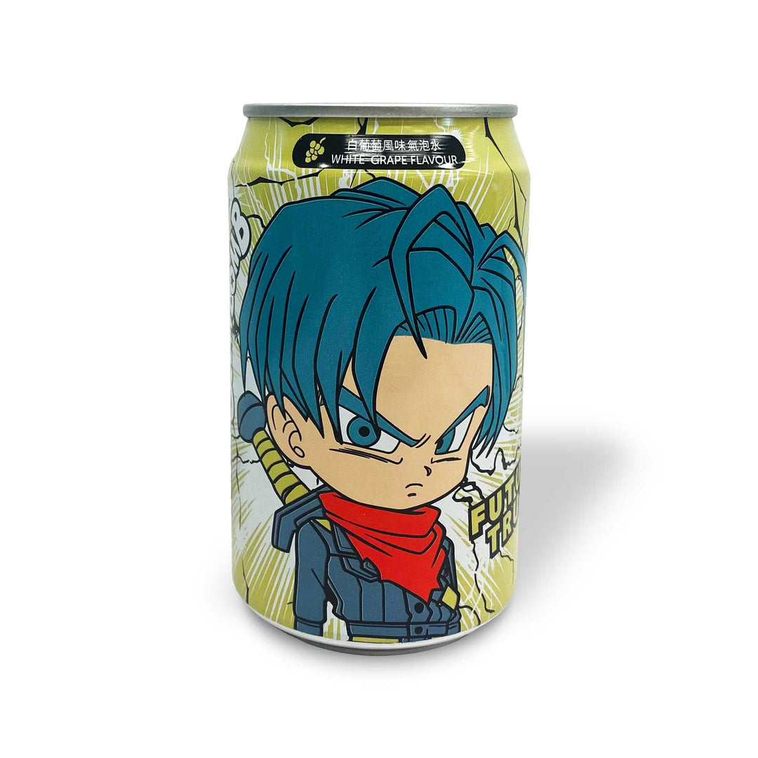 An Ocean Bomb can with an image of a Dragon Ball character.