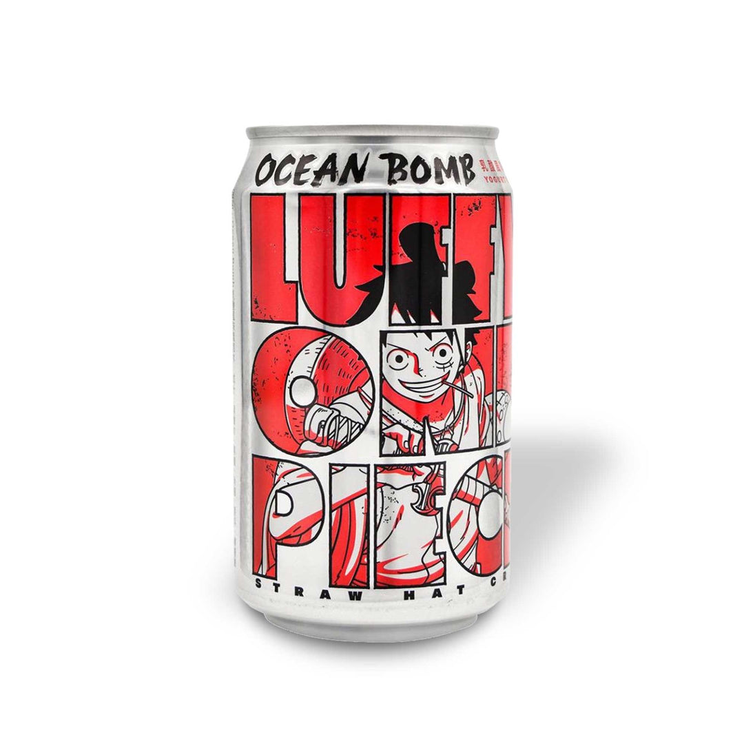 A can of Ocean Bomb One Piece Sparkling Water: Yogurt.