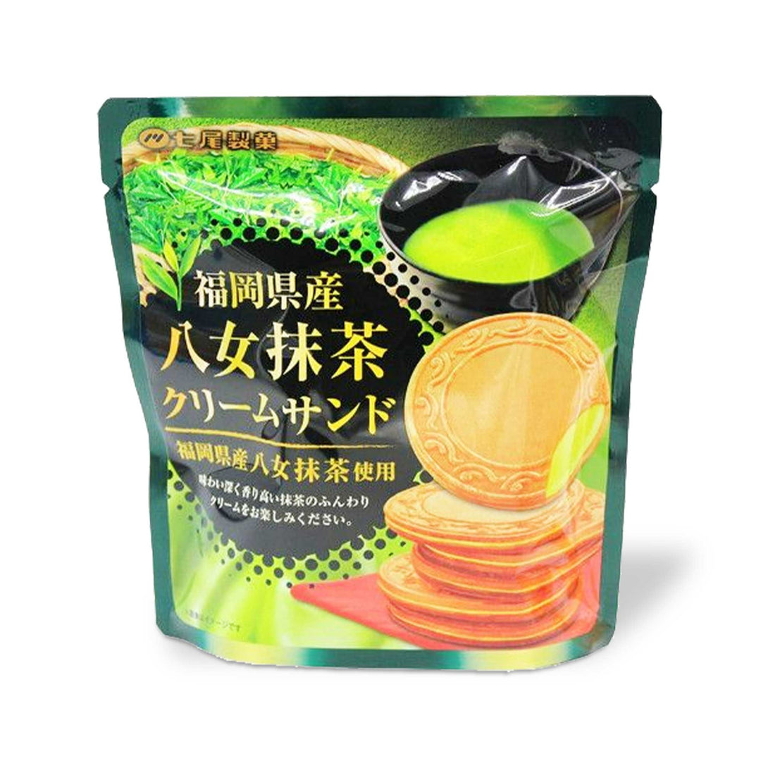 Nanao Cream Sandwich: Matcha Green Tea cookies in a pouch.