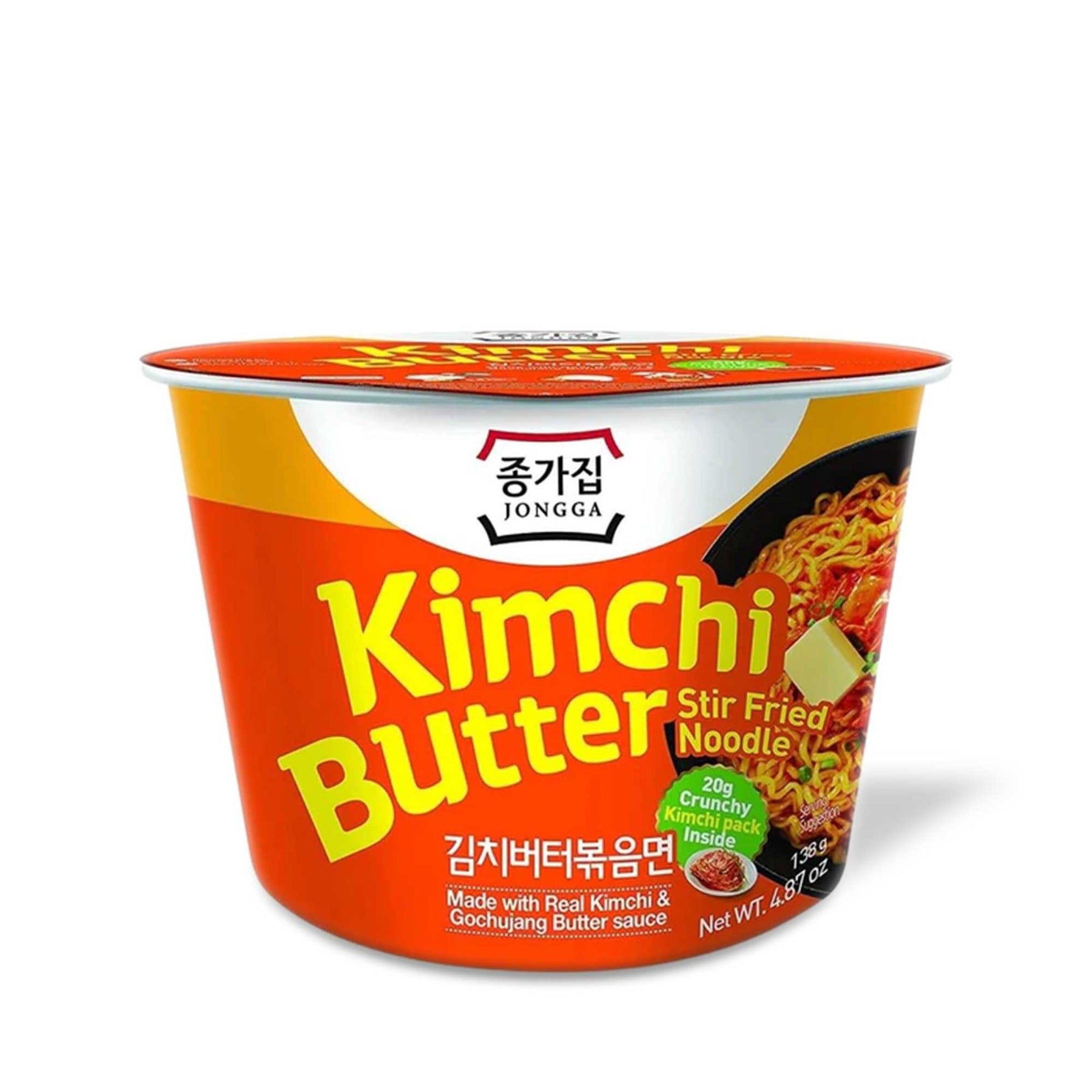 Jongga Kimchi Butter Stir Fried Noodle