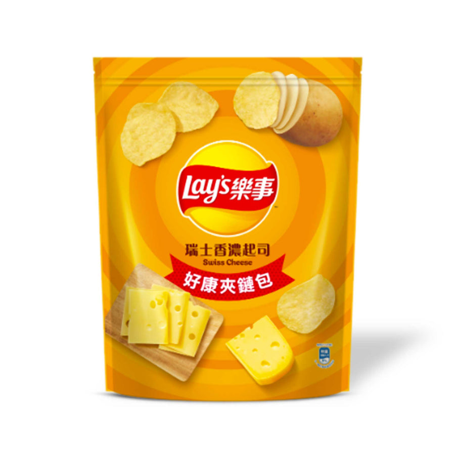 Lay's Potato Chips: Swiss Cheese (Party Size)