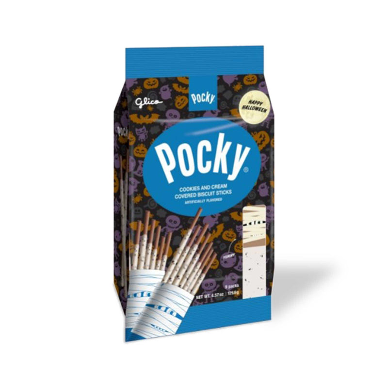 Glico Pocky: Halloween Cookies & Cream (9-pack)