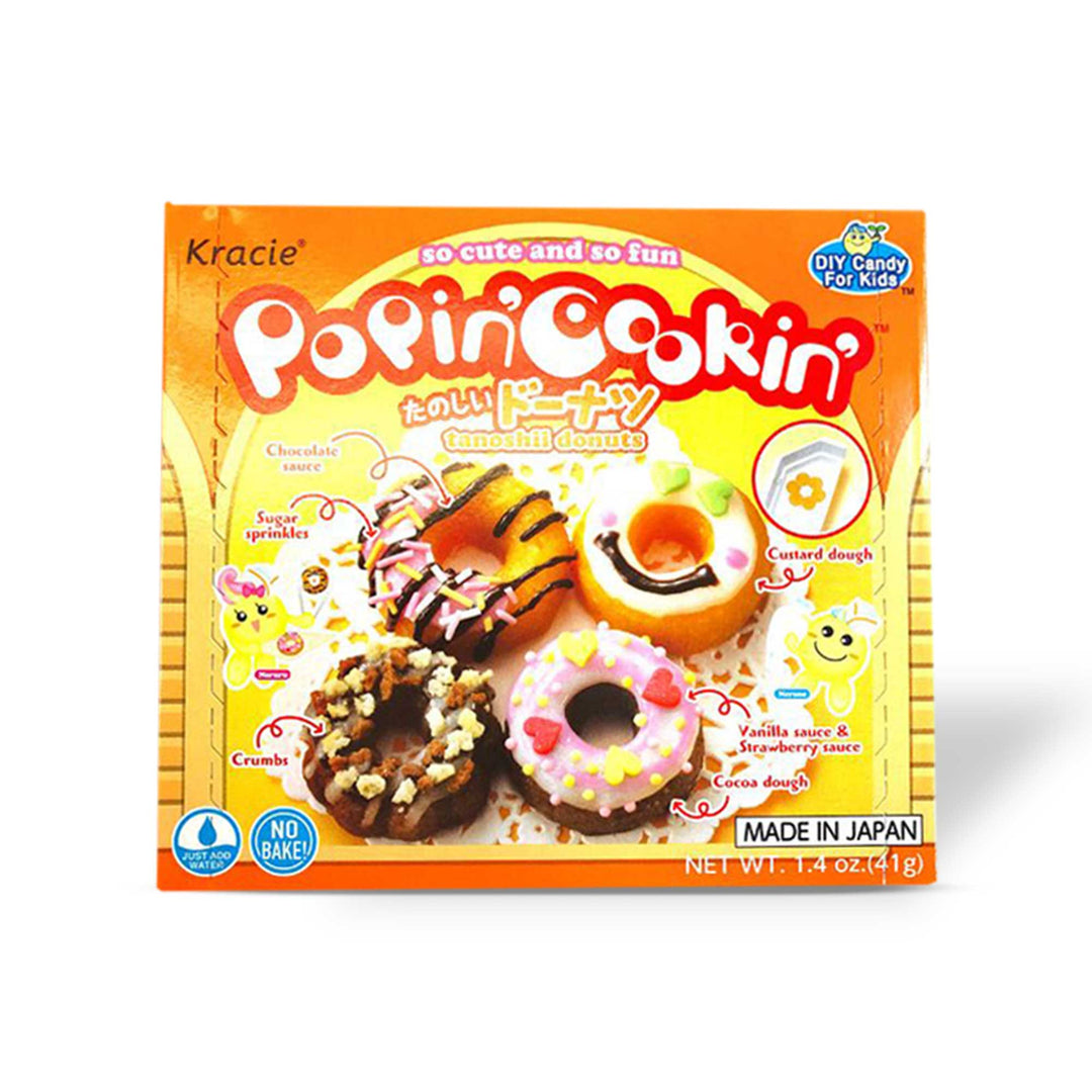 A package of Kracie Popin Cookin DIY Candy: Donut in a box.