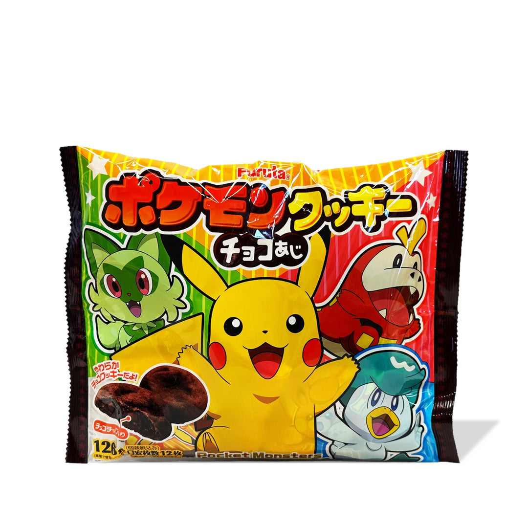 A Furuta Pokémon-themed bag of yummy candy with different characters on it.