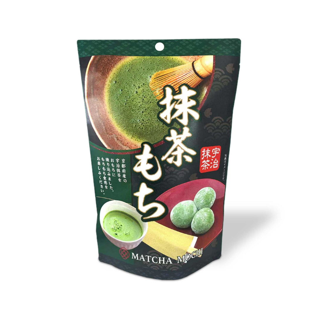 Seiki One-Bite Mochi: Uji Matcha Green Tea powder in a pouch.