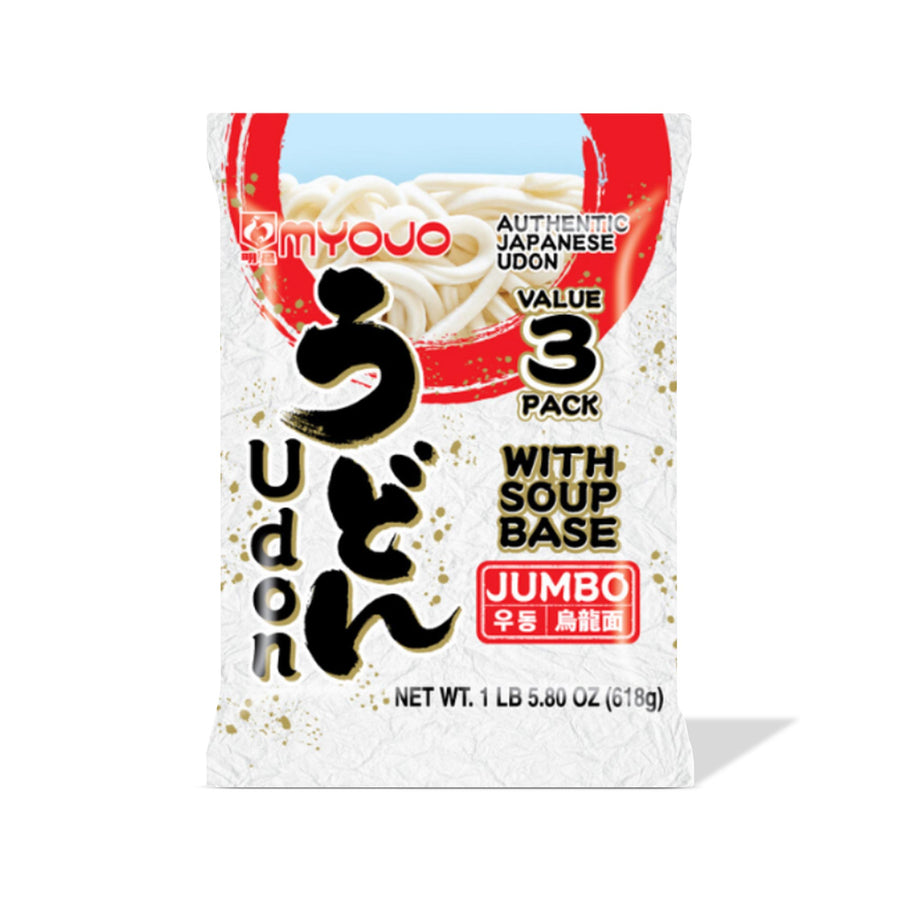 Myojo Jumbo Udon with Soup (3-pack)