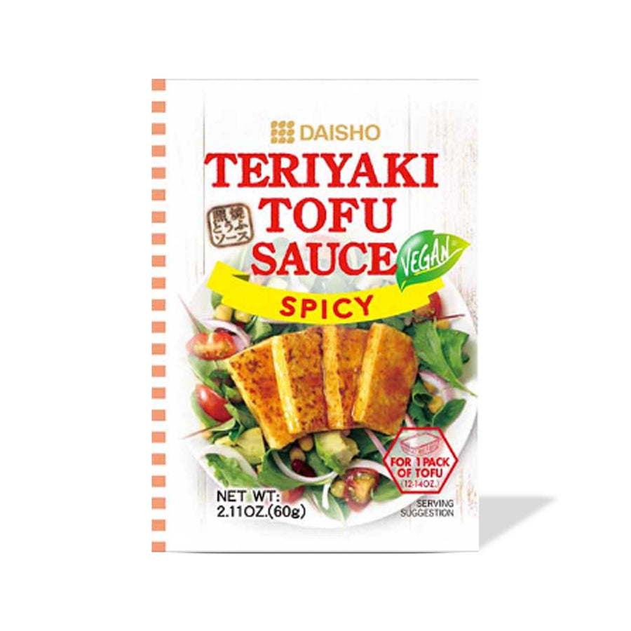 Daisho Spicy Teriyaki Tofu Sauce with a kick of heat and sweet savory