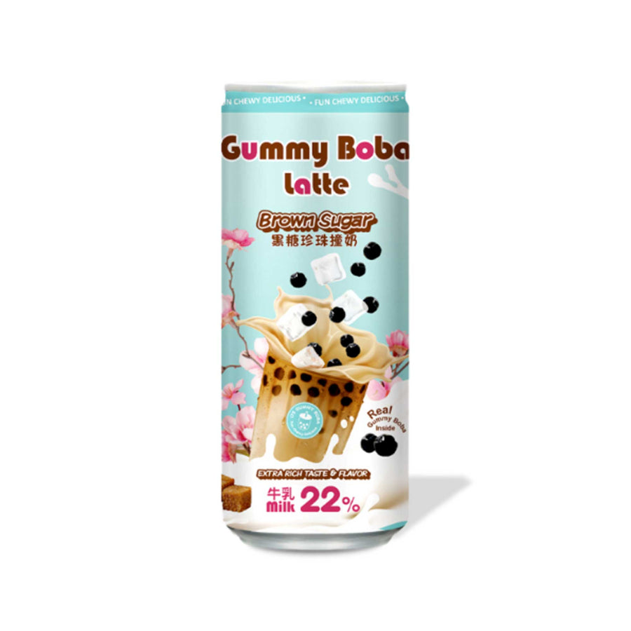 O's Gummy Boba Latte: Brown Sugar