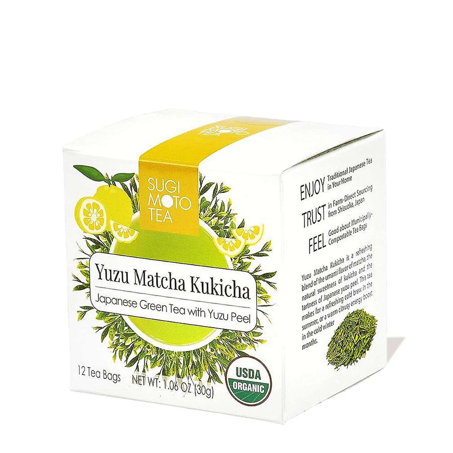 Sugimoto Organic Yuzu Matcha Kukicha Tea