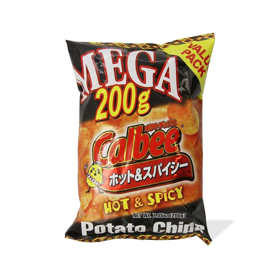 Get ready for a fiery kick with these Calbee Hot & Spicy Potato Chips. Loaded with intense seasonings, these chips are perfect for those craving something hot and spicy.