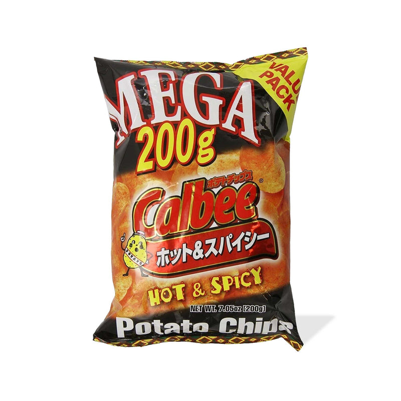 Calbee Potato Chips: Hot & Spicy (Mega Size)
