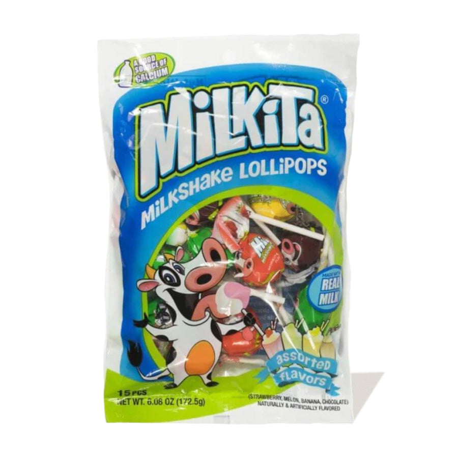 Milkita Creamy Candy: Lollipop Fruity Mix