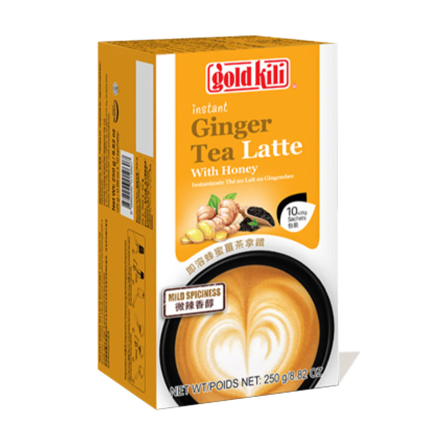 Gold Kili Drink Mix: Ginger Tea Latte w/ Honey