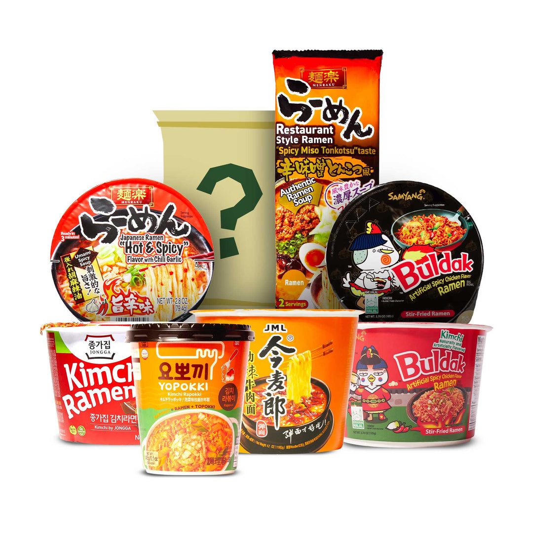 Discover Spicy Ramen from Bokksu Market is shown on a white background.