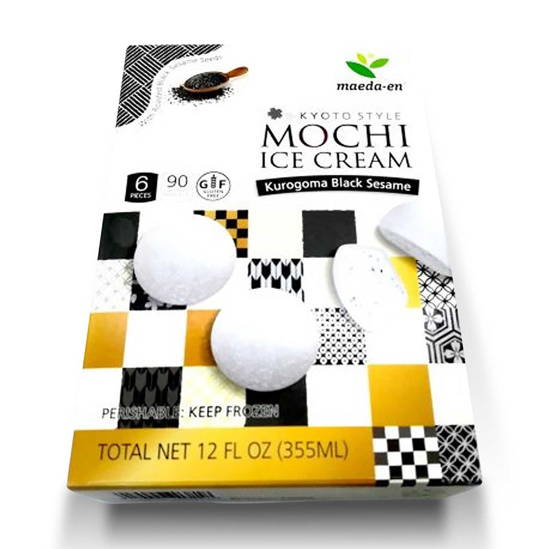Maeda-en Mochi Ice Cream: Black Sesame