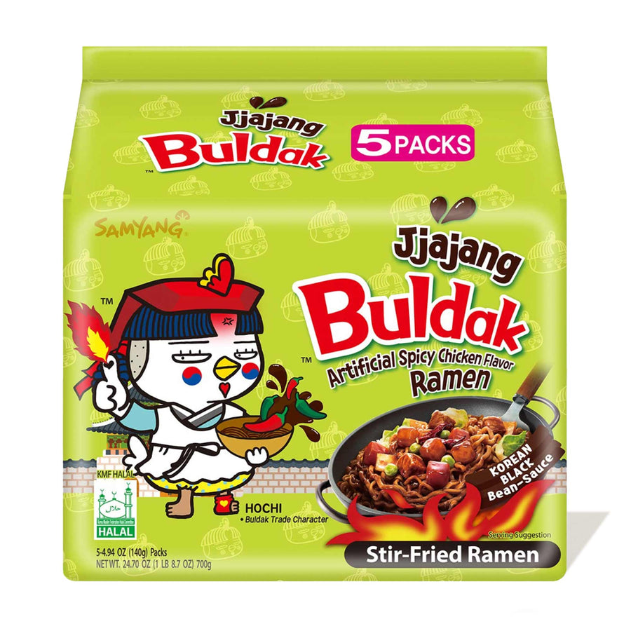 Samyang Buldak Ramen: Jjajang Hot Chicken (5-pack)