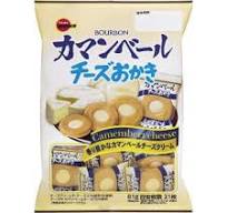 Bourbon Okaki Rice Crackers: Camembert Cheese