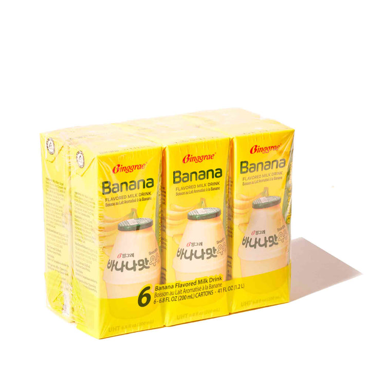 Binggrae Banana Flavored Milk (6-pack)