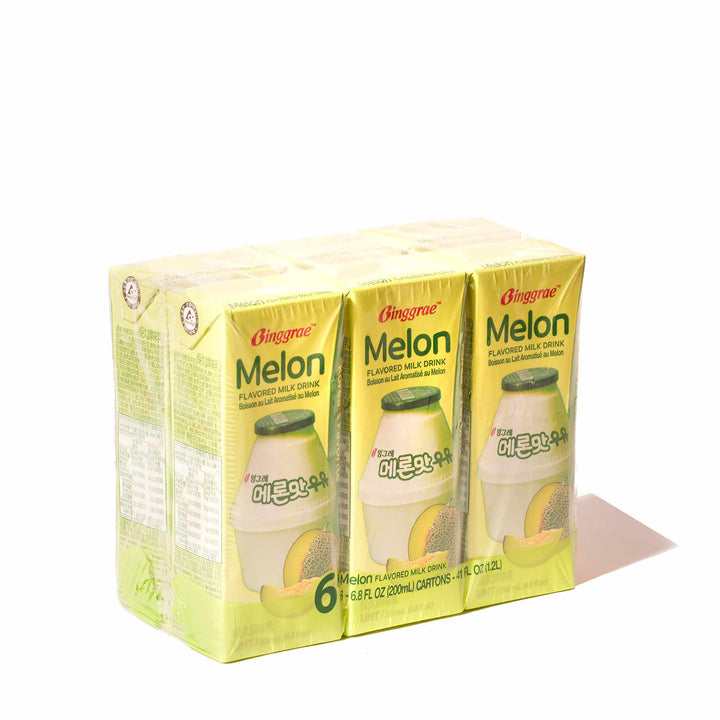 Binggrae Melon Flavored Milk (6-pack)