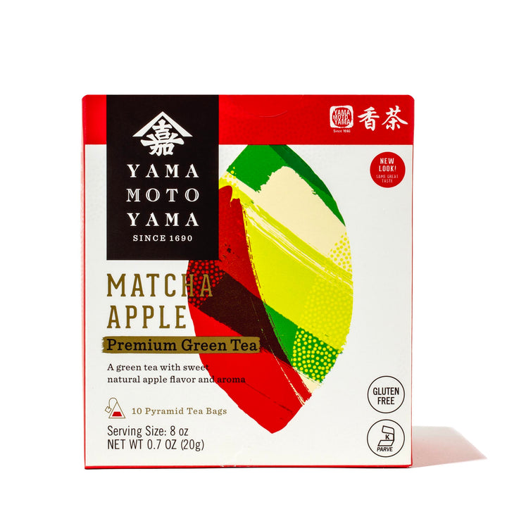Yamamotoyama Premium Green Tea: Matcha Apple (10 bags) Yamamotoyama tea.