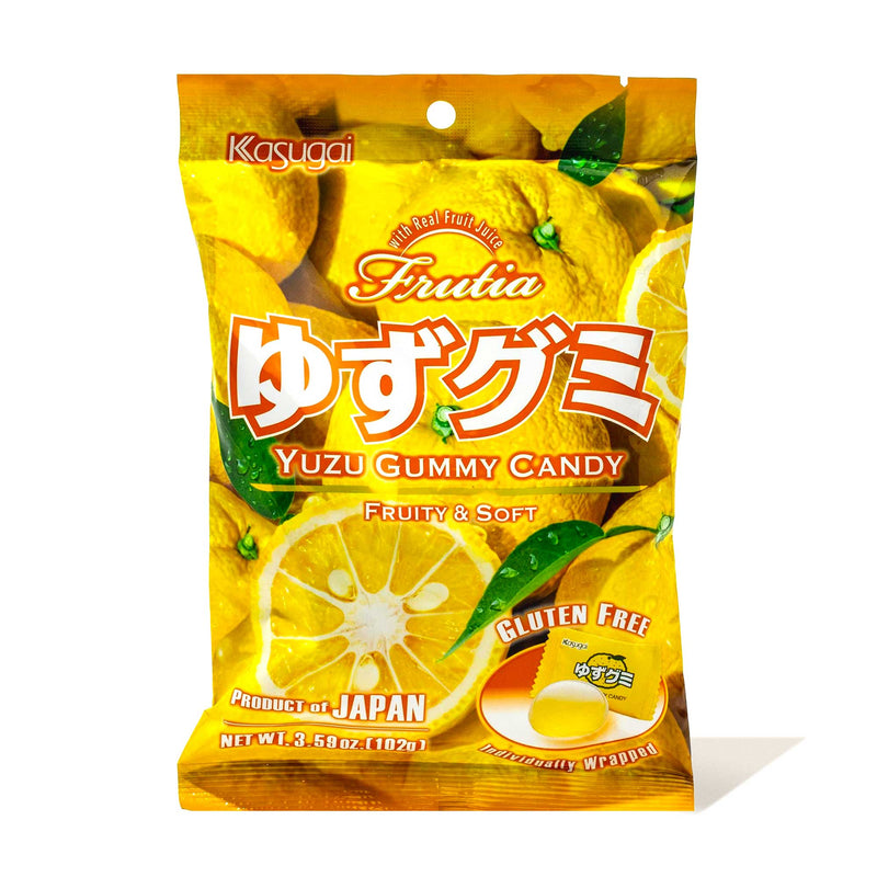 Kasugai Fruitia Yuzu Gummy