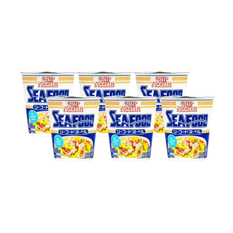 Nissin Cup Noodles: Seafood Set (6-pack)