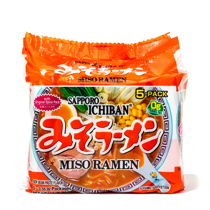 Sapporo Ichiban Miso Ramen (5-pack)