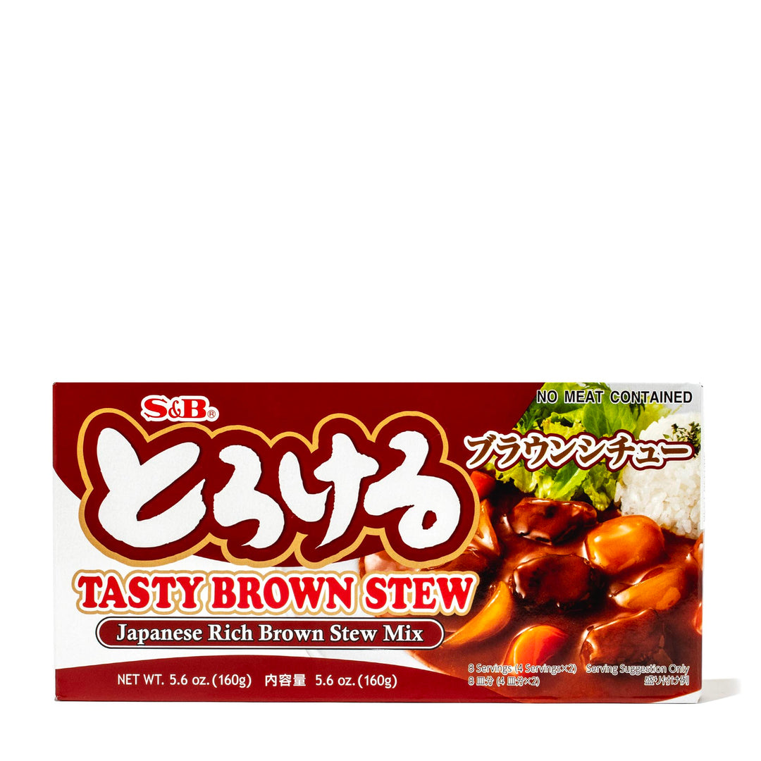 S&B Tasty Brown Stew Mix.