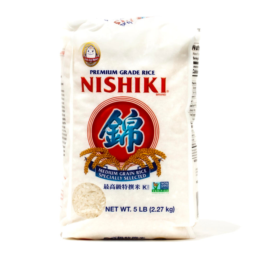 Nishiki Premium Rice: Medium Grain 5 lb