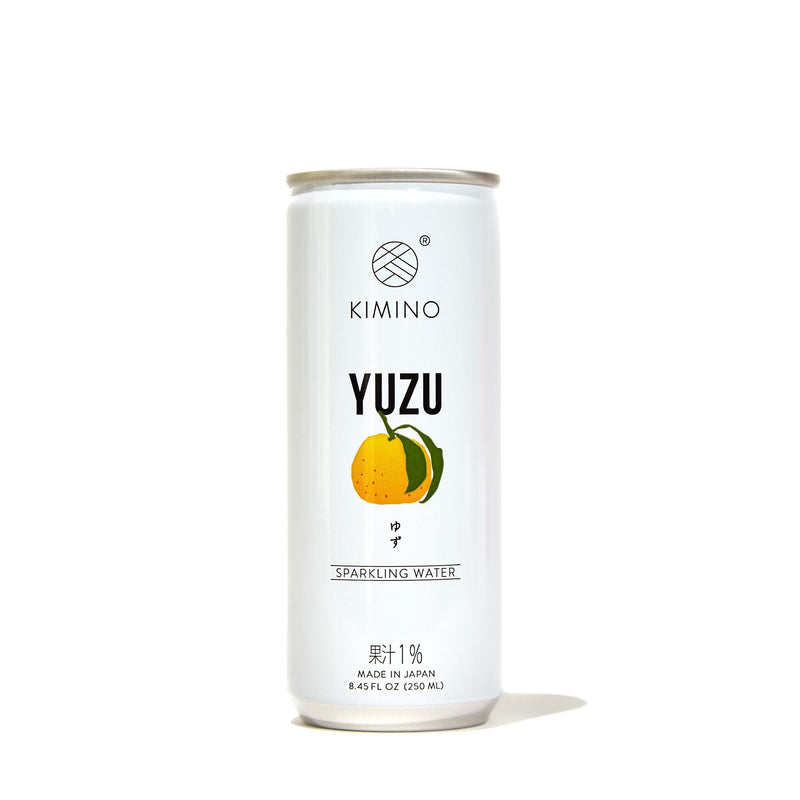 Kimino Sparkling Water: Yuzu Japanese Citrus