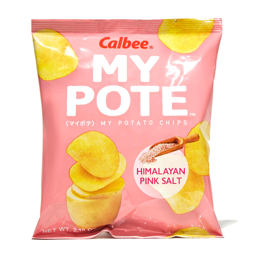 My Calbee My Pote Potato Chips: Himalayan Salt.