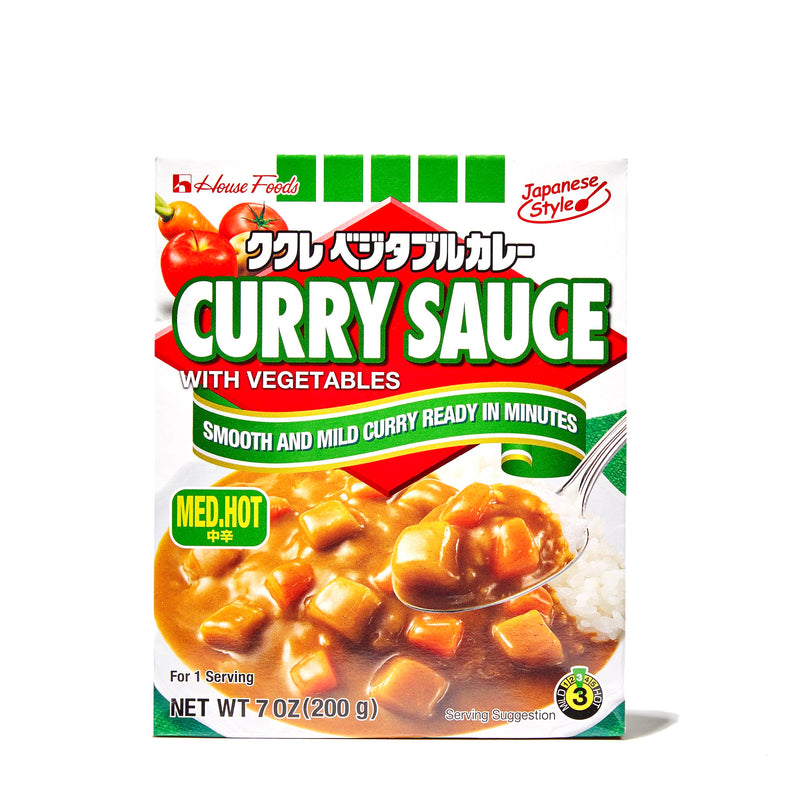 House Curry Sauce with Vegetables: Medium