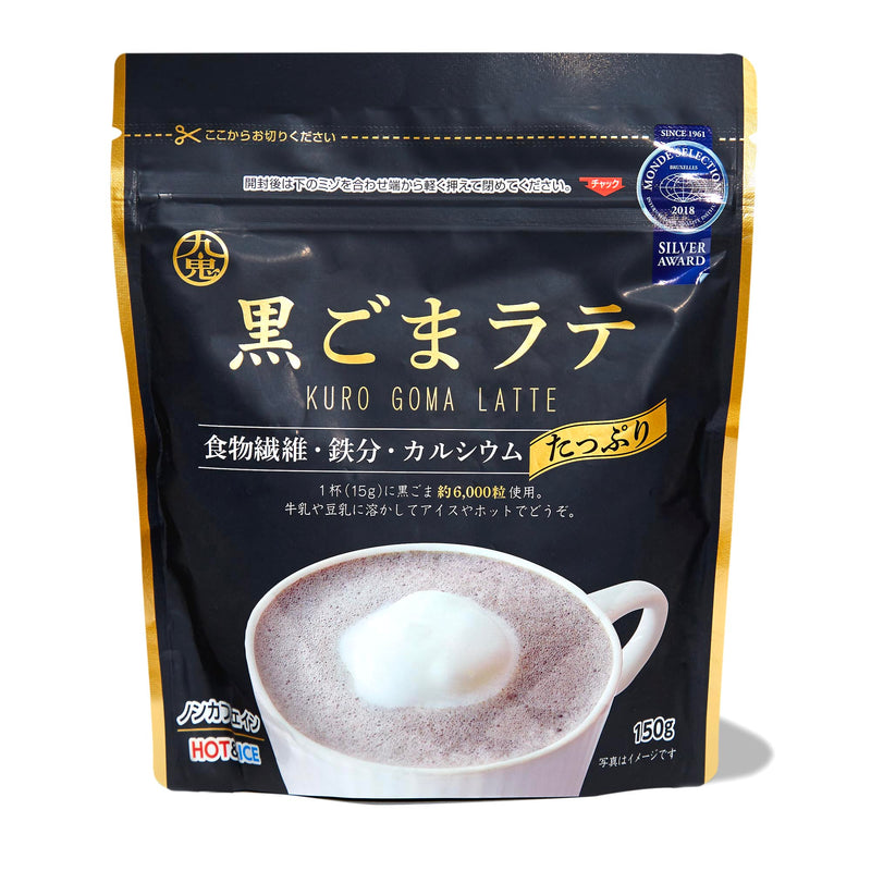 Kuki Sangyo Kuro-Goma Black Sesame Latte