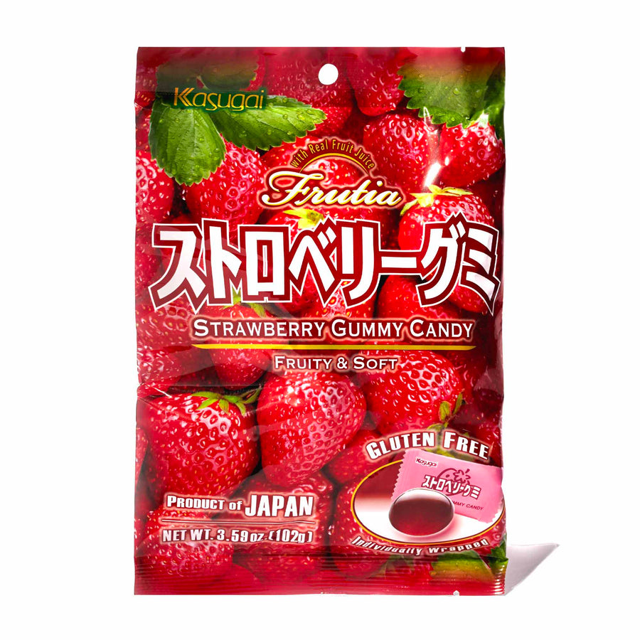 Kasugai Frutia Strawberry Gummy