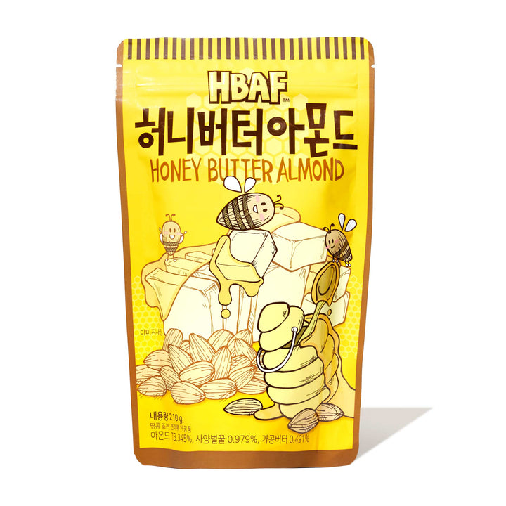 Tom's Farms Korean Style Almonds: Honey Butter.