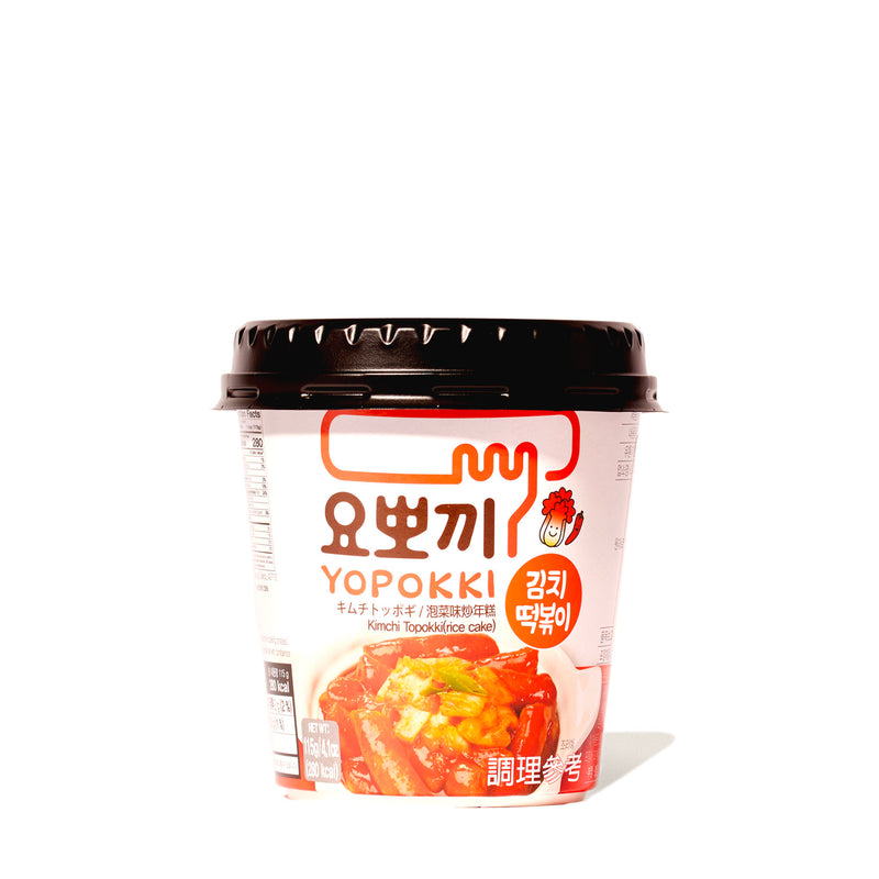Yopokki Instant Tteokbokki Rice Cake Cup: Kimchi