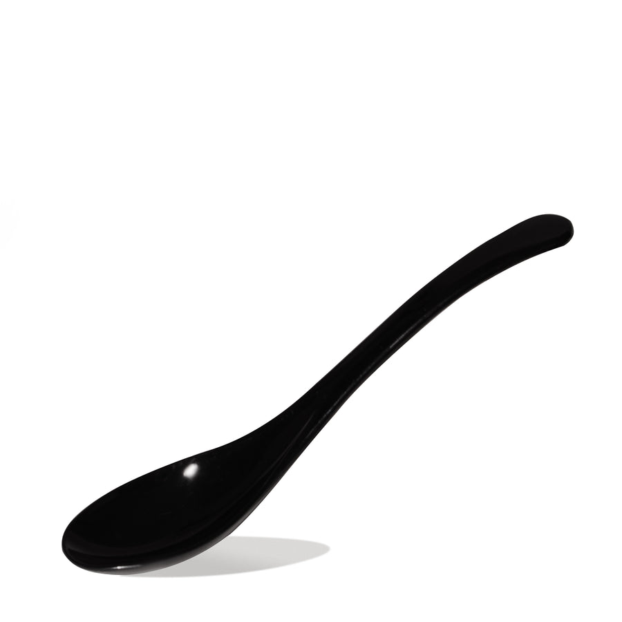 Black Kabuki Acrylic Large Spoon