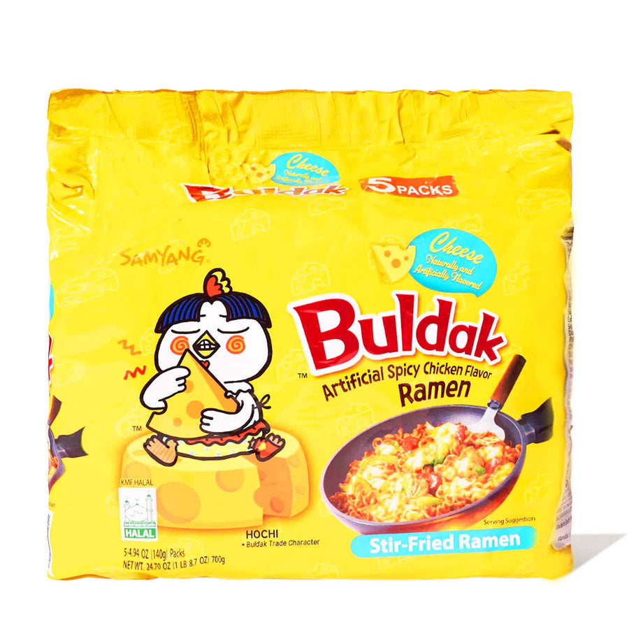 Samyang Buldak Ramen: Hot Chicken Cheese (5-pack)